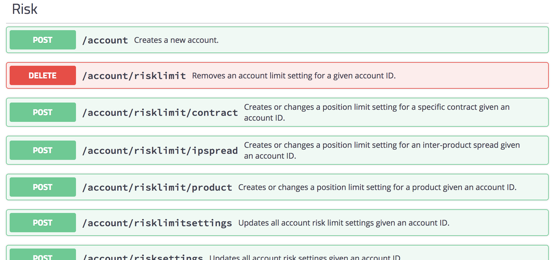 TT REST API trading API